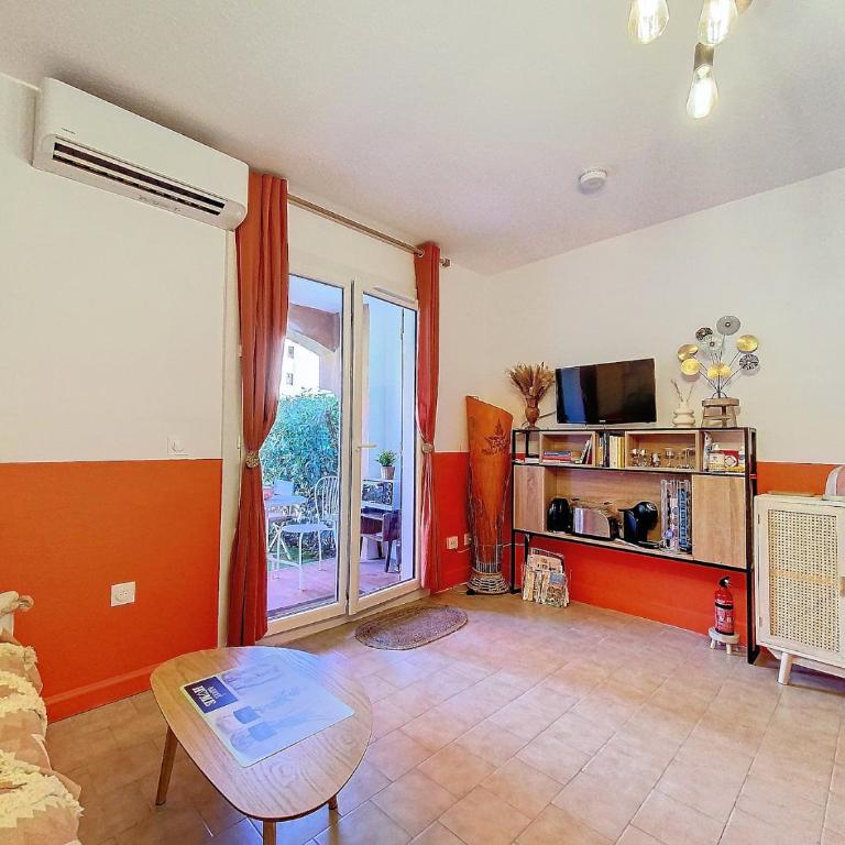 Cosy, Wi-Fi, jardin & parking, Jasmins Studio entre Cannes et Antibes - Appartement 1 Chambre - 2