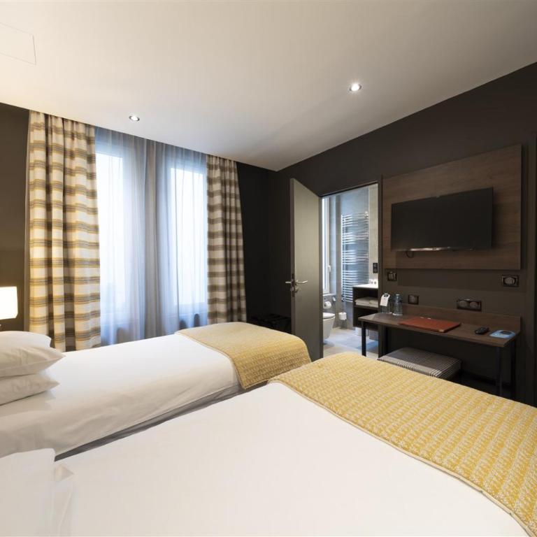 Hôtel Bristol - Chambre Lits Jumeaux Économique - 4