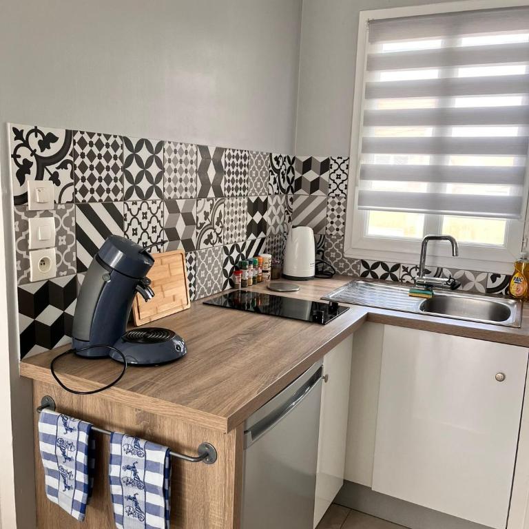 Studio avec grand balcon Marin - One-Bedroom Apartment - 7