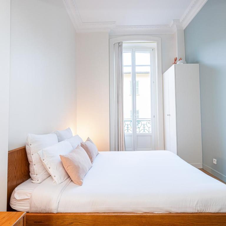 REGINA - Somptueux 3 pièces - carré d'or Menton - vue mer - Two-Bedroom Apartment - 11