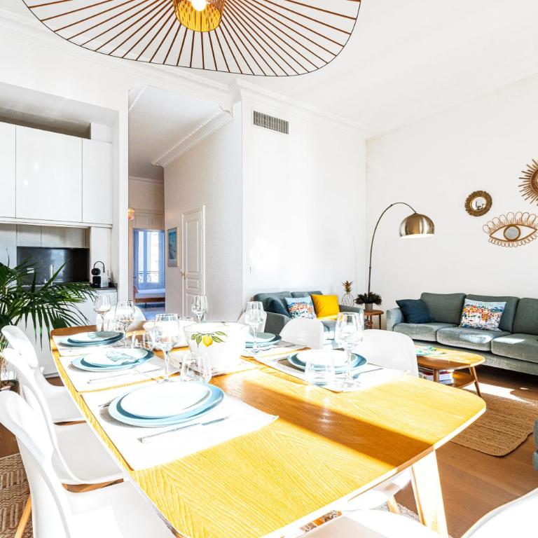REGINA - Somptueux 3 pièces - carré d'or Menton - vue mer - Two-Bedroom Apartment - 41