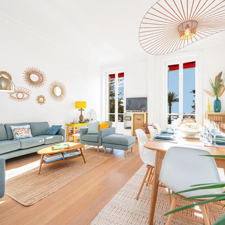 REGINA - Somptueux 3 pièces - carré d'or Menton - vue mer - Two-Bedroom Apartment - 46