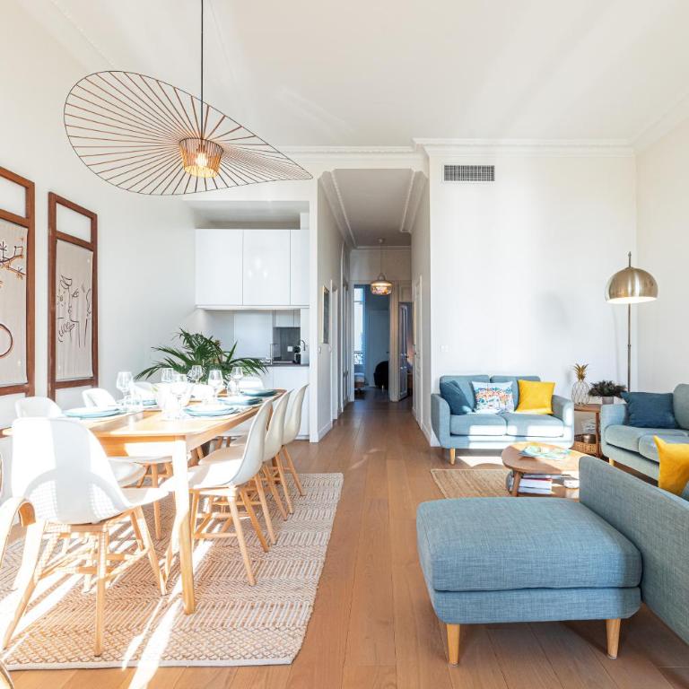 REGINA - Somptueux 3 pièces - carré d'or Menton - vue mer - Two-Bedroom Apartment - 48