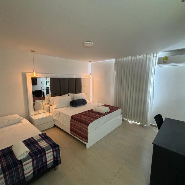 Finca Hotel Cerritos Plaza - Habitación Doble - 2 camas - 1