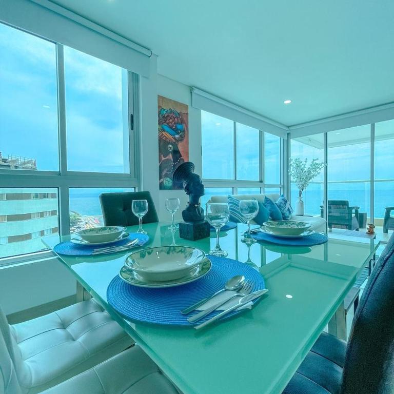 2P1-AL APARTAMENTO DE 2 ALCOBAS FRENTE AL MAR CON AIRE ACONDICIONADO Y WIFi - Apartamento de 2 dormitorios - 24