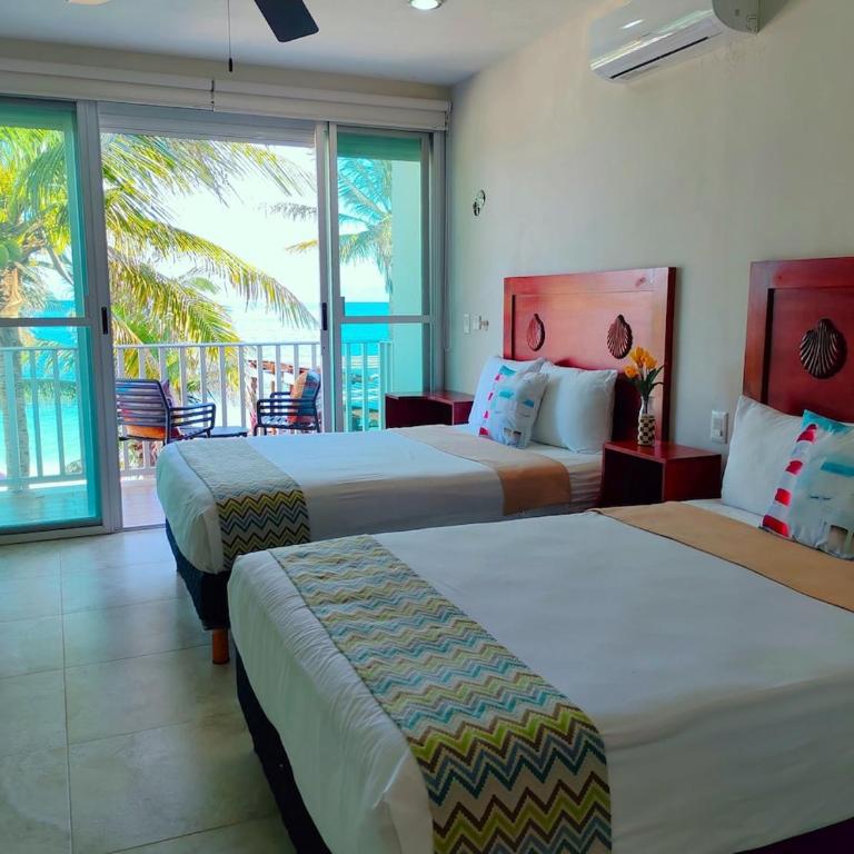Casa Paloma Oceanfront House at Puerto Morelos - Three-Bedroom House - 16