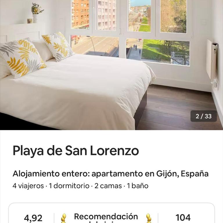 Playa de San Lorenzo - Apartamento de 1 dormitorio - 14