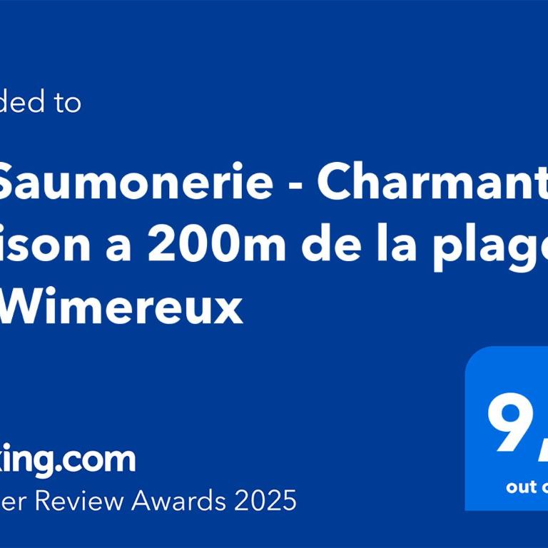 La Saumonerie - Charmante maison a 200m de la plage de Wimereux - Maison 3 Chambres - 13
