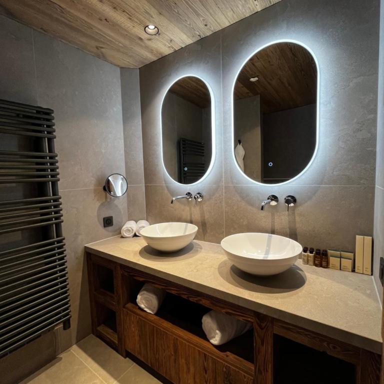 Chalet privé de Luxe IGLOO avec Piscine Sauna et Cheminée, 4 chambres, 220m2 by HOTEL MONTBLANC - Chalet - 38