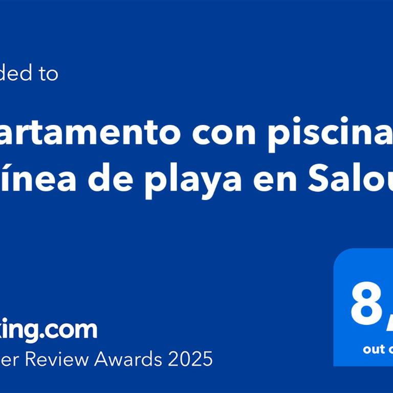 Apartamento con piscina en 1ª línea de playa en Salou - Apartamento de 2 dormitorios - 19