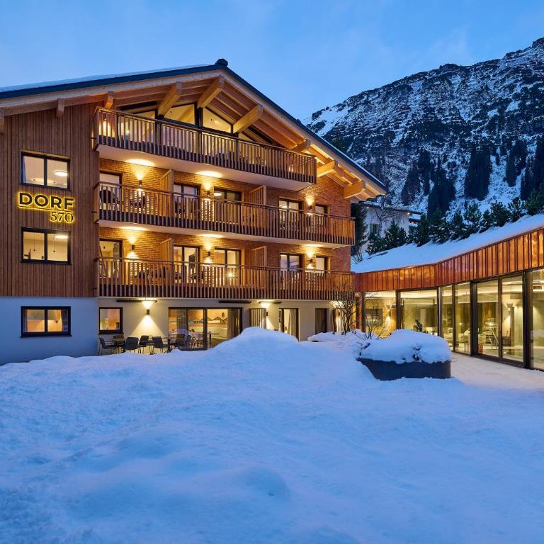 Aparthotel Dorf570 - Apartment mit 1 Schlafzimmer, Balkon und Bergblick - 16