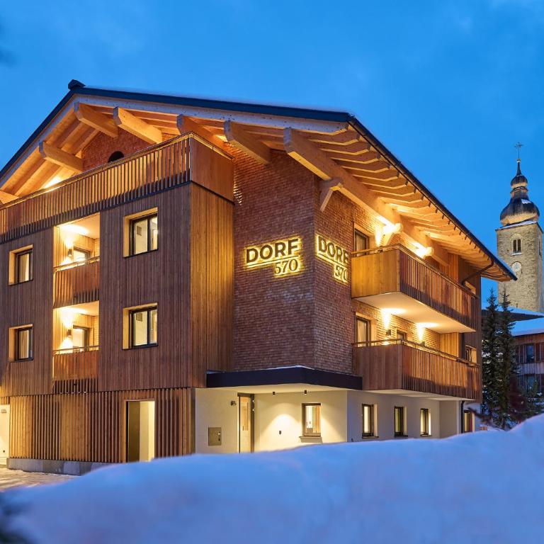 Aparthotel Dorf570 - Apartment mit 1 Schlafzimmer, Balkon und Bergblick - 15