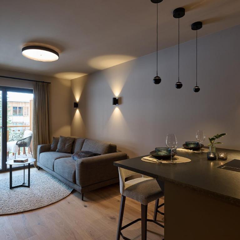 Aparthotel Dorf570 - Apartment mit 1 Schlafzimmer, Balkon und Bergblick - 6