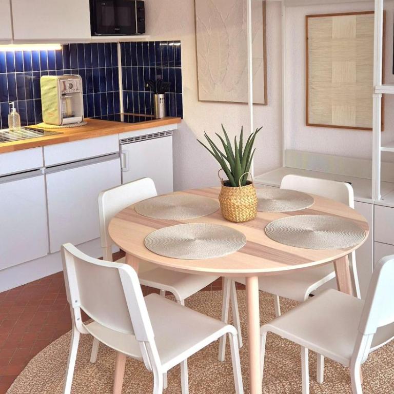 Studio Belles Plages 1 ère ligne climatisé - Appartement 2 Chambres - 13