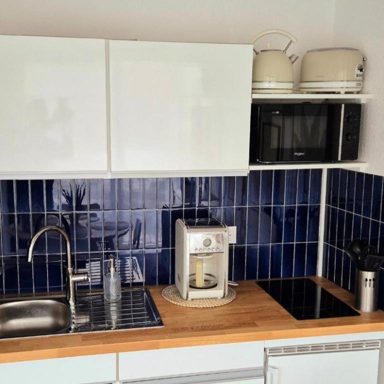 Studio Belles Plages 1 ère ligne climatisé - Appartement 2 Chambres - 8