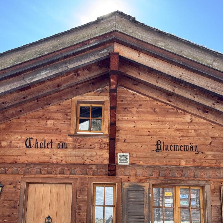 Chalet am Bluemewäg 7 - Apartment mit 1 Schlafzimmer, Balkon und Bergblick - 11