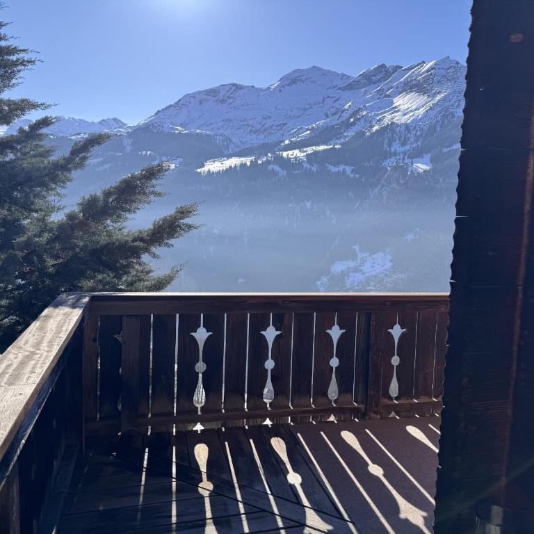 Chalet am Bluemewäg 7 - Apartment mit 1 Schlafzimmer, Balkon und Bergblick - 16