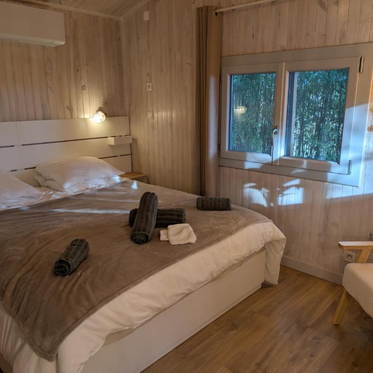 Le Chalet Bleu - jacuzzi - One-Bedroom Apartment - 15