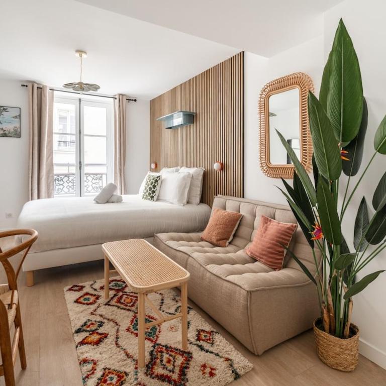 Sereners - Le Bon Marché - Studio Lit Queen-Size de Luxe - 18