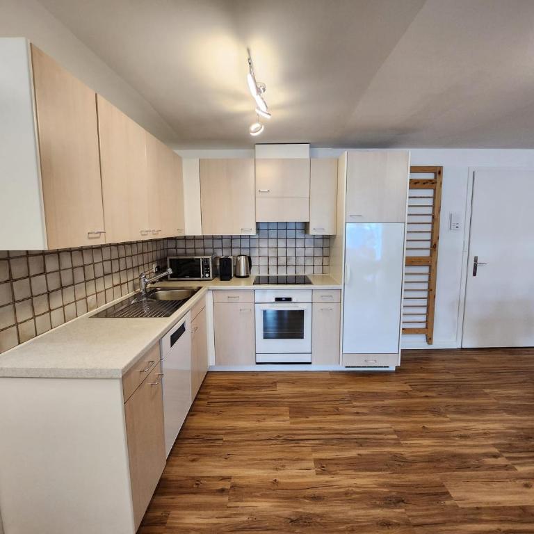 Stilvolles und ruhiges Apartment mit privater 60m2 Sonnenterrasse bei der Parsennbahn - Apartment mit 2 Schlafzimmern und Bergblick - 3