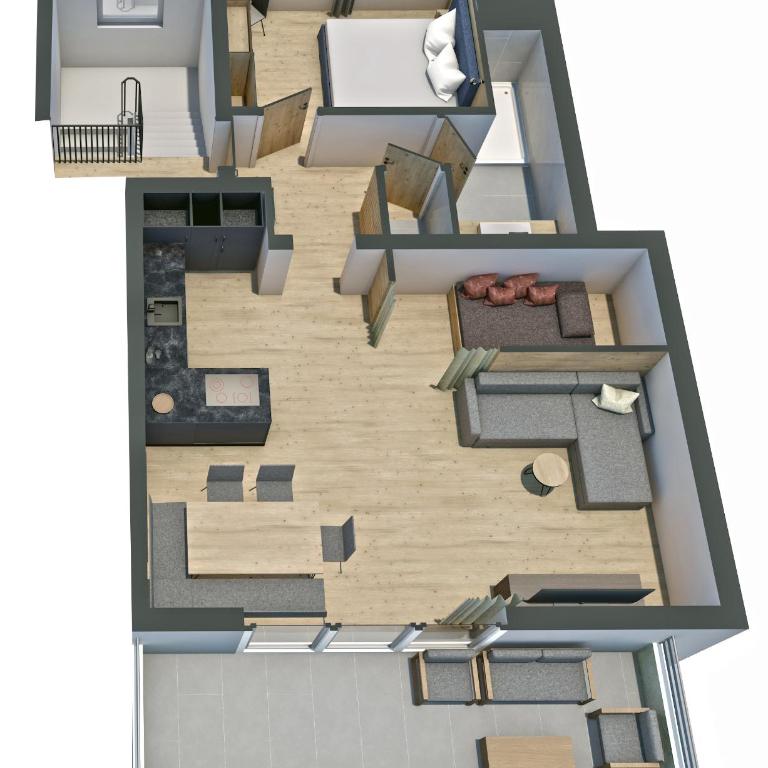 Chalet1500 Apartment Gerlitzen - Ski in - Ski out! - Apartment mit 1 Schlafzimmer, Balkon und Bergblick - 23
