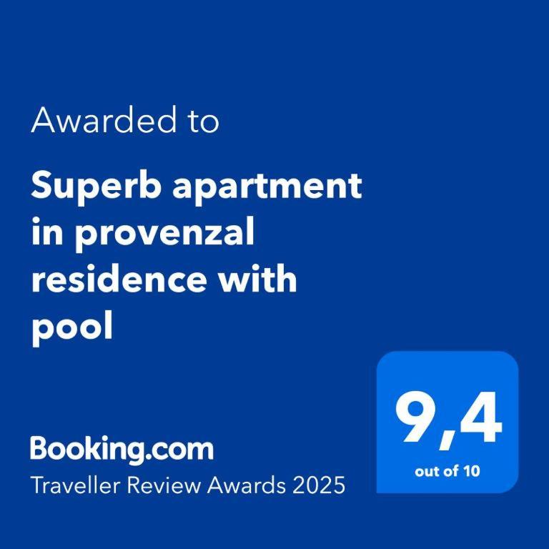 Superb apartment in provenzal residence with pool - Apartment mit 1 Schlafzimmer - 8