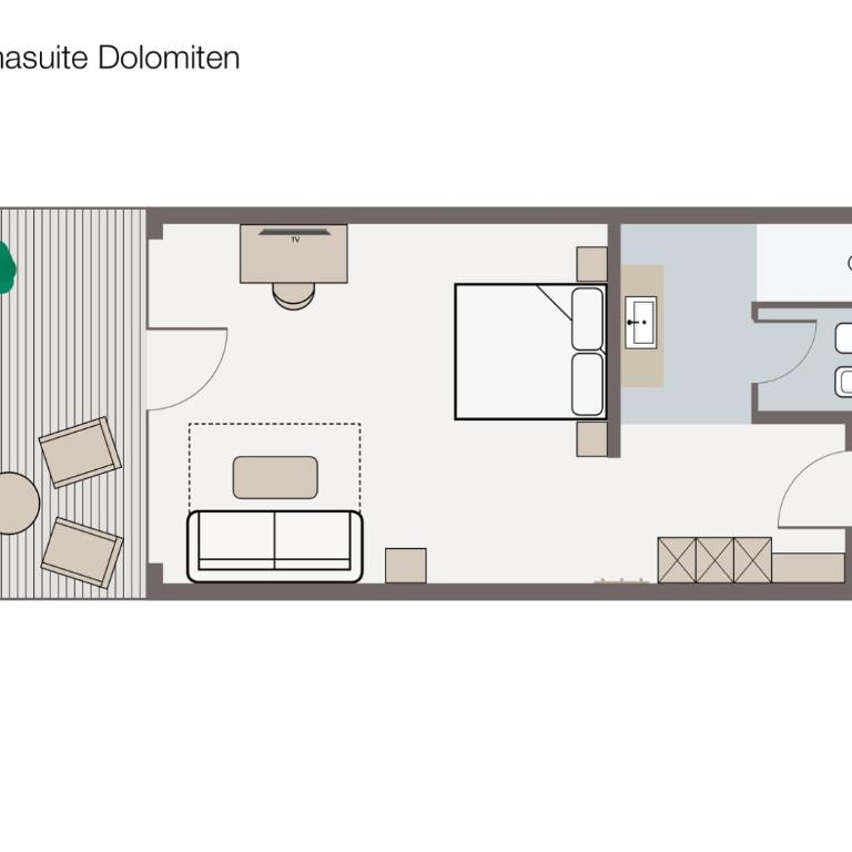 Hotel Edelweiss - Deluxe Suite mit Kingsize-Bett - 8