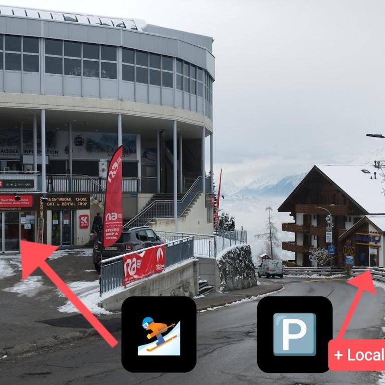 Chalet Alpin, central et parking - One-Bedroom Apartment - 17