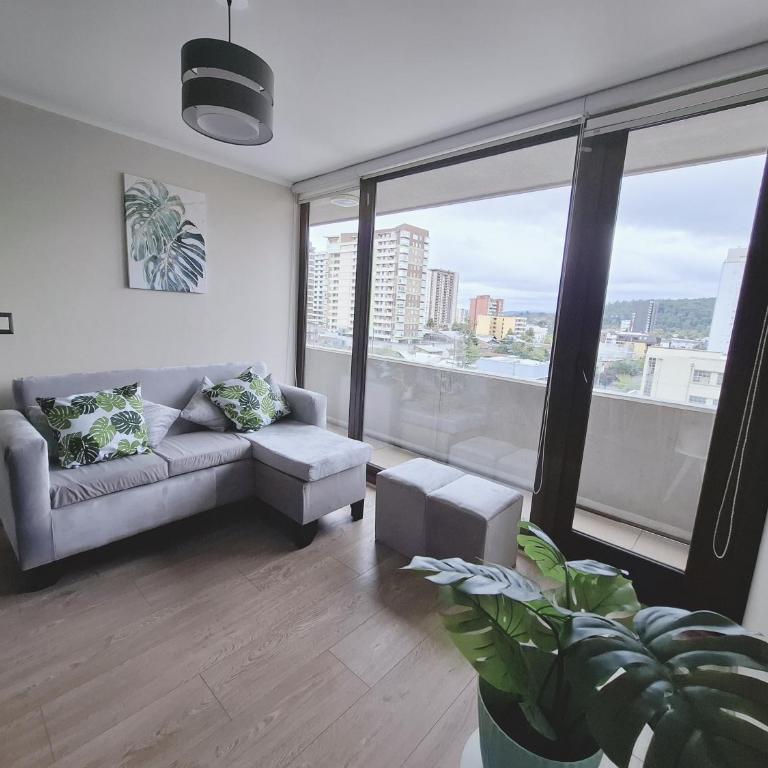 Monstera, Depto 6 personas edificio Centro Lagos II - Apartamento de 2 dormitorios - 6