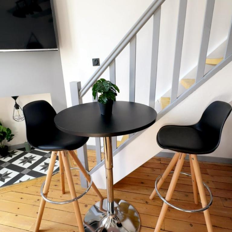Le Gris métal, T2 duplex centre ville historique - Appartement 1 Chambre - 20
