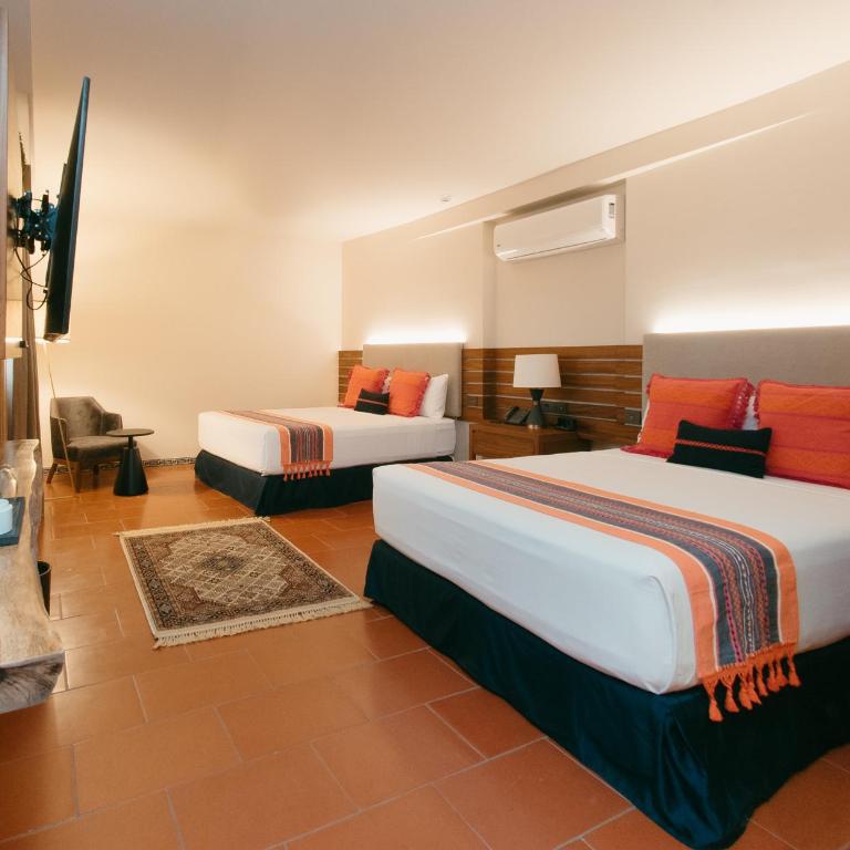 Casa Azulai Puebla Hotel Boutique - Habitación Doble Estándar - 2 camas - 6