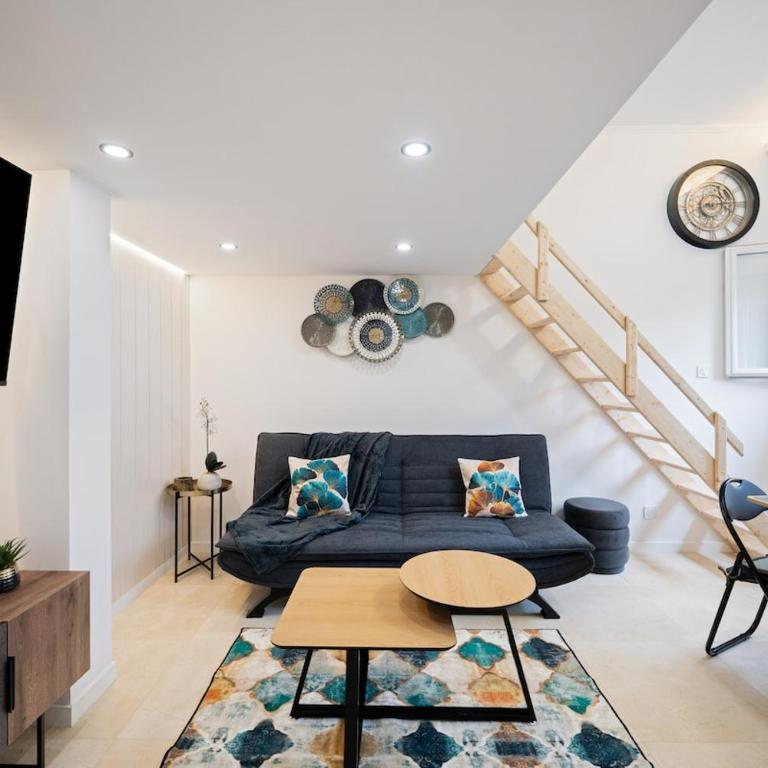 Bleu Rivage - Magnifique 2P au Port de Nice - 1 chambre et 1 Mezzanine - Appartement 2 Chambres - 27