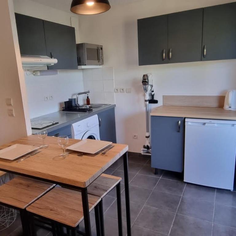 studio cosy classé 2 etoiles narbonne - One-Bedroom Apartment - 7