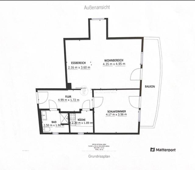 Ferienwohnung Wolfsbau - Apartment mit 1 Schlafzimmer - 12