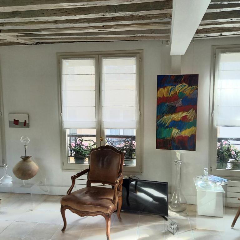 Duplex Terrasse cœur de Paris Montorgueil - Two-Bedroom Apartment - 16