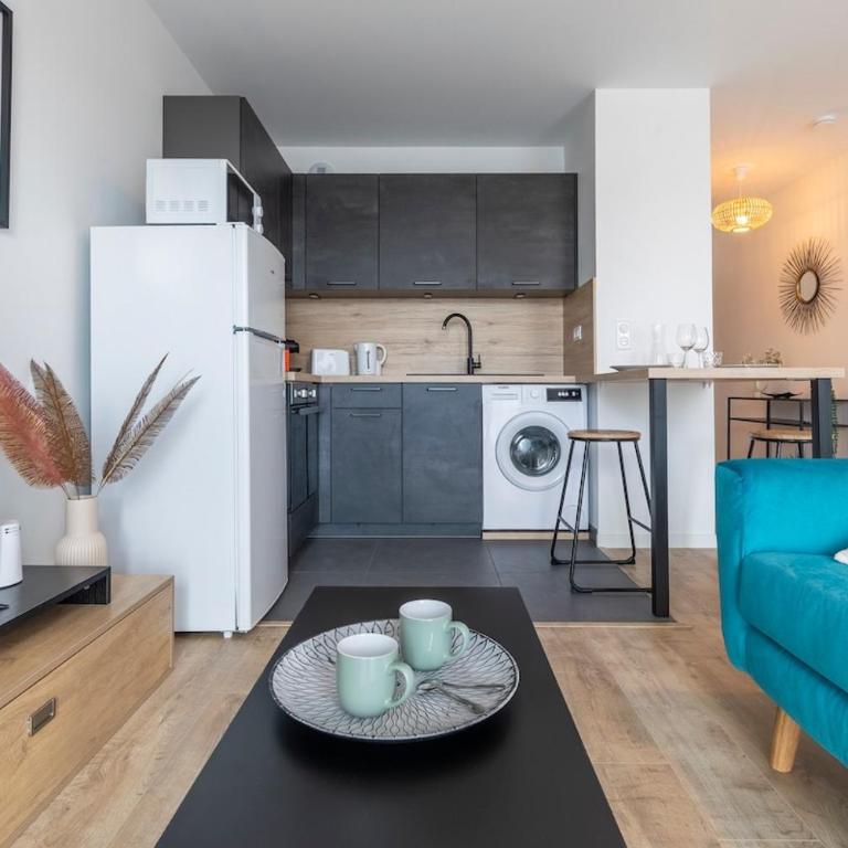 Flambant neuf sur le port avec parking - Appartamento con 1 Camera da Letto - 18