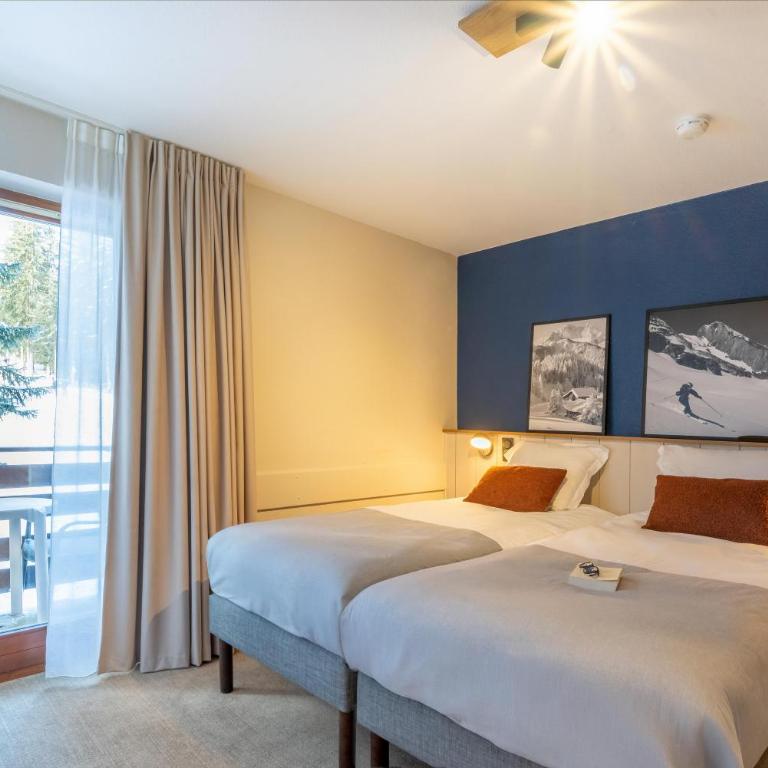 Belambra Clubs Les Saisies - Les Embrunes - Ski pass included - Chambre Double avec Balcon - 2