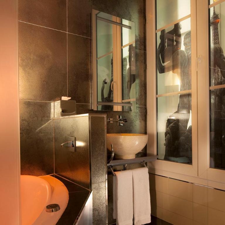 Secret de Paris - Hotel & Spa - Chambre Trocadéro avec Bain à Remous - 12