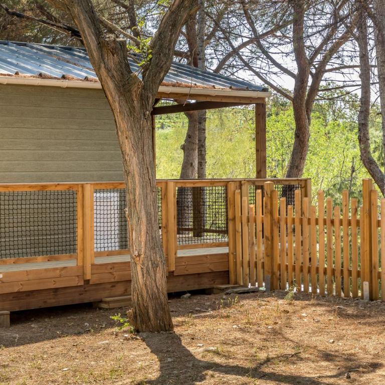 Camping Les Amandiers - Chalet 3 Chambres - 7