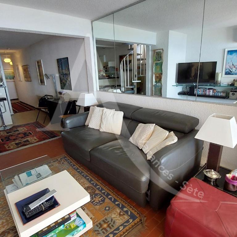 Duplex avec double terrasse 1ere ligne de mer, wifi et climatisation - Apartment mit Meerblick - 3