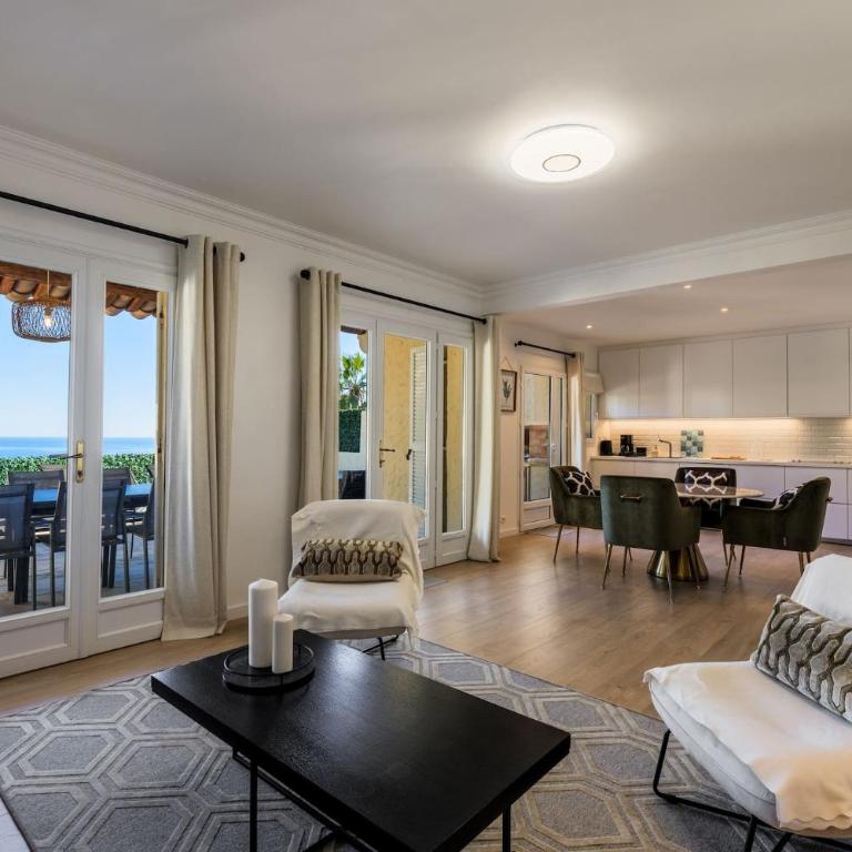 Elegance, serenite et vue exeptionnelle sur la rade - Hébergement Maison Deluxe 4 Chambres - Côté Océan - 4