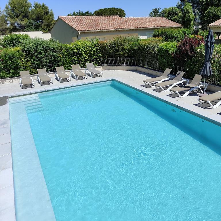 Les dentelles Évasion Provençale Villa avec Piscine et jardin - Maison 3 Chambres - 12
