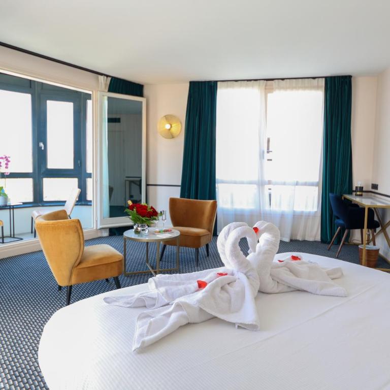 Best Western Plus Hotel du Pont Wilson - Suite Lit Queen-Size - Vue Panoramique - 9