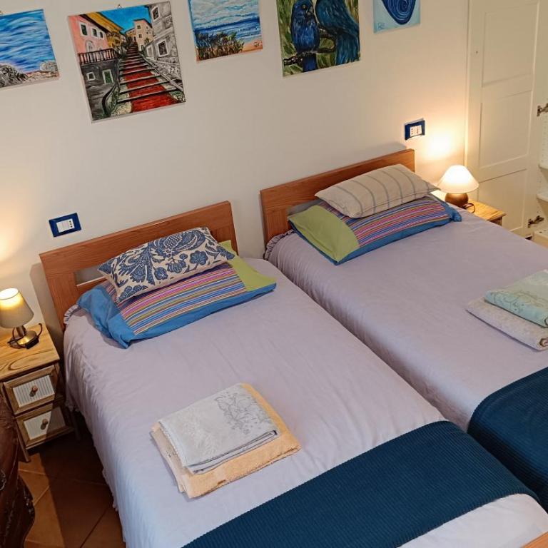 La Graziosa in Villa wifi parcheggio gratuito self check-in zona Lerici Guercio - Villa con 3 Camere da Letto - 55