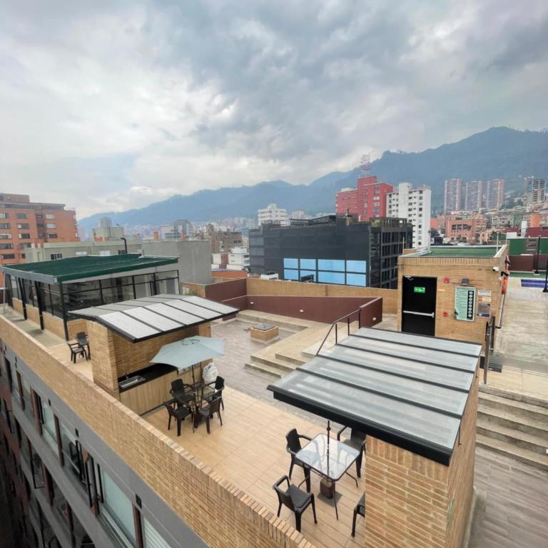 Moderno Apto en Chapinero, a Pasos del Parque de los Hippies con piscina, gimnasio y zonas comunes - Apartamento de 1 dormitorio - 7
