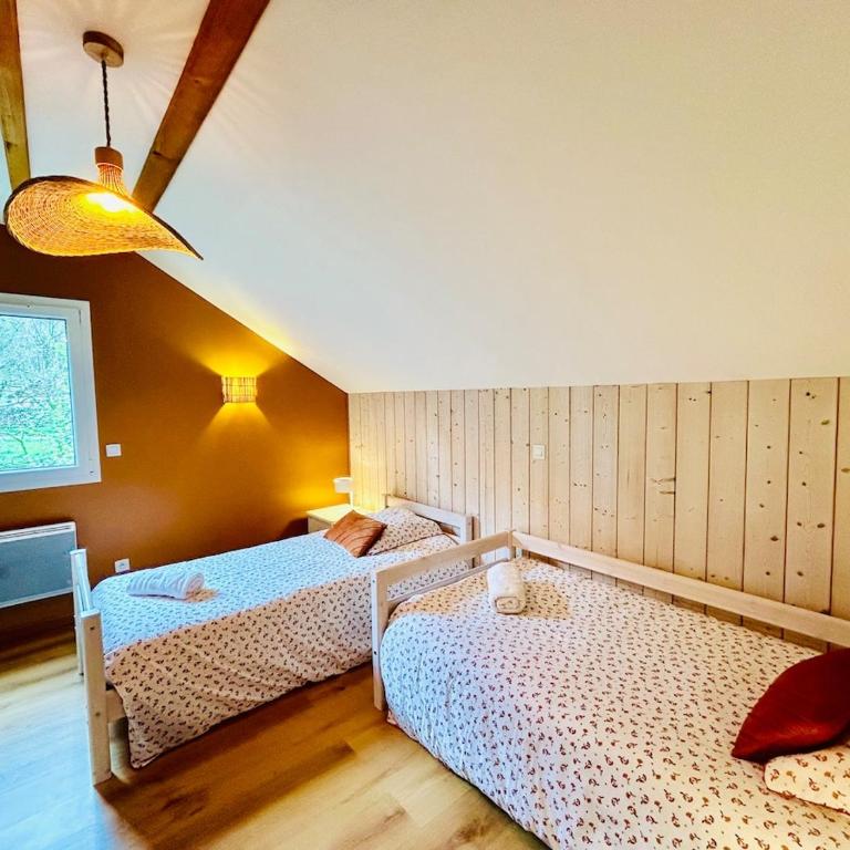 Pré Ferry - gîte au coeur de la nature - Chalet 2 Chambres - 4