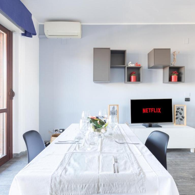 SUITE-Aeroporto-Fiera di Roma - Appartamento con 2 Camere da Letto - 2