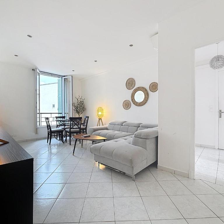 Nice Carlone Appart 6 pers, Clim, proche mer, transports - Apartamento de 3 dormitorios - 7