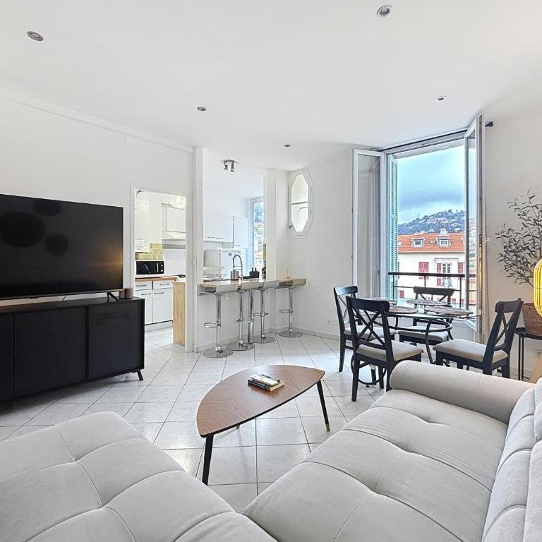 Nice Carlone Appart 6 pers, Clim, proche mer, transports - Apartamento de 3 dormitorios - 1