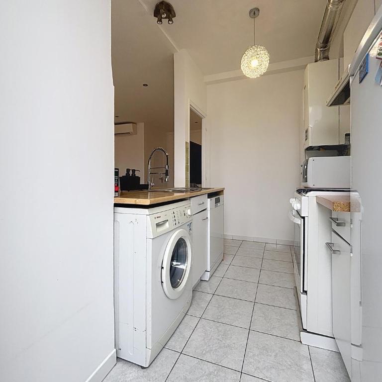 Nice Carlone Appart 6 pers, Clim, proche mer, transports - Apartamento de 3 dormitorios - 12